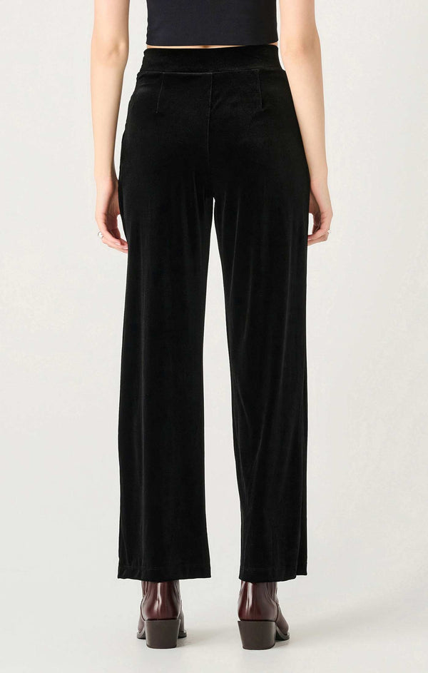 PANTALONS en velour noir Dex