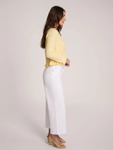 JEANS Lily Wide Leg White Lotus Yoga Jeans